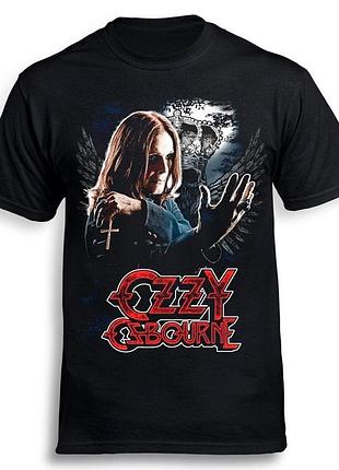 Футболка loys ozzy osbourne (photo with cross) черный m