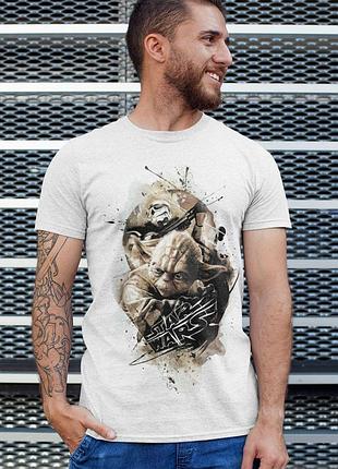 Футболка loys унисекс star wars (yoda) белый xl