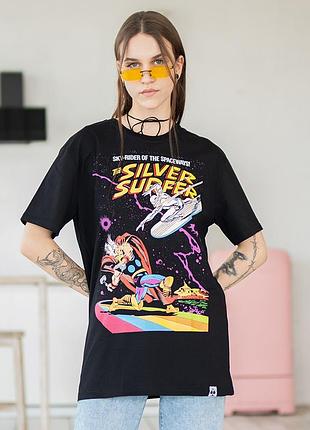 Футболка loys lh - silver surfer - sky-rider of the spaceways l