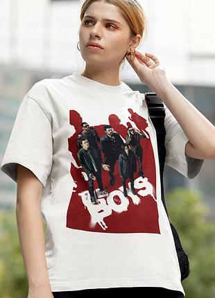 Футболка loys the boys (season 2 wht) белый xl