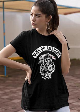 Футболка loys sons of anarchy чорний xxl