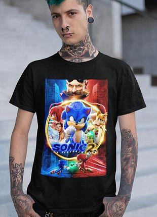 Футболка loys унисекс sonic the hedgehog (part 2) черный xxl