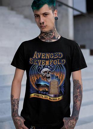 Футболка loys унисекс avenged sevenfold (hollywood) черный xl