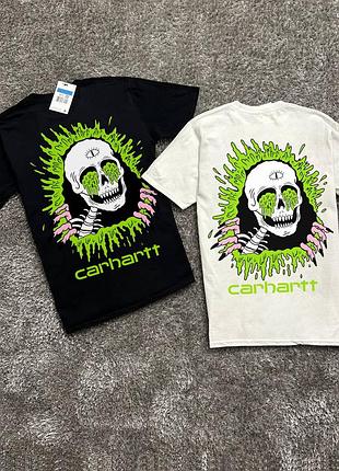 Футболка loys carhartt skull чорний xs