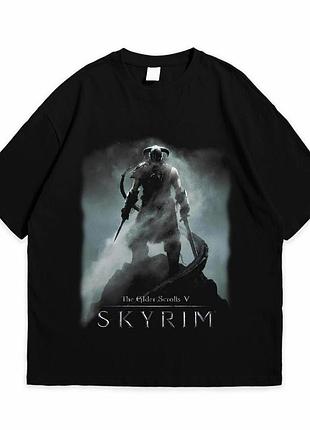 Футболка loys с принтом skyrim черный xs