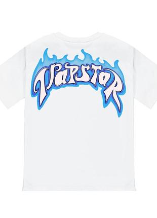 Футболка белая loys trapstar london trail blaze tee – white xs