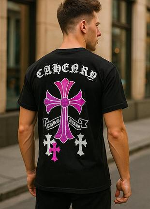 Футболка loys чоловіча chrome hearts хром хартс xs