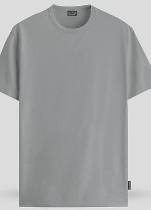 Футболка серая мужская модальная jftmod11 grey