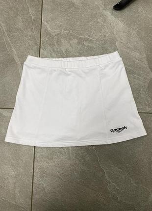 Біла спідниця-шорти reebok