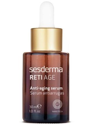 Антивікова сироватка для обличчя з трьома видами ретинолу
sesderma laboratories reti age facial antiaging serum 3-retinol system