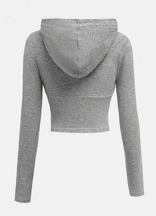 Укорочена кофта на блискавці shein teen на 14 років