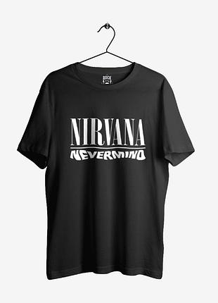 Чорна футболка loys nirvana nevermind унісекс футболки нірвана курт кобейн m