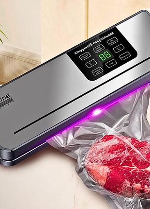 Мощный вакуумный упаковщик zepline zp-356 200w / сенсорный вакууматор для продуктов
