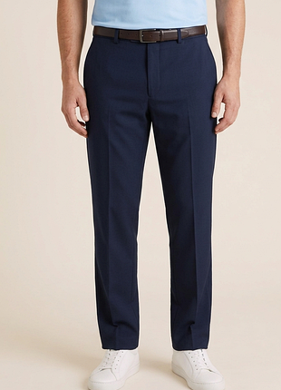 Нові класичні чоловічі штани marks & spencer (m&s) — regular fit