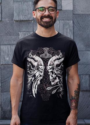 Футболка loys rwb - viking with skull xs