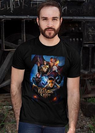 Футболка loys унисекс baldurs gate iii (poster) черный xs