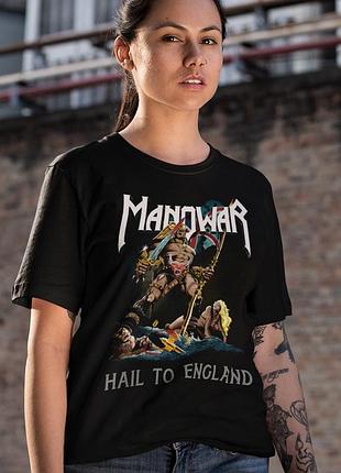 Футболка loys manowar (hail to the england) черный s