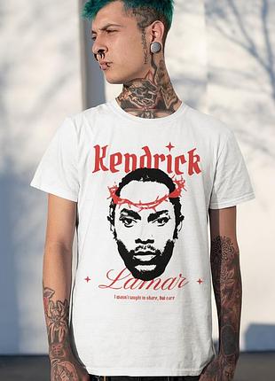 Футболка loys унисекс kendrick lamar (i wasnt taught to share but care) белый xs