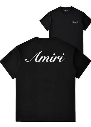 Футболка loys amiri амири хлопковая с принтом у2к art.021 xs