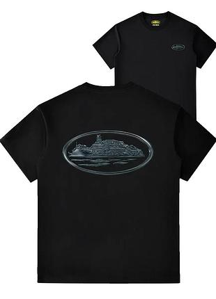 Футболка loys хлопковая с принтом corteiz sk8 art.024 xs