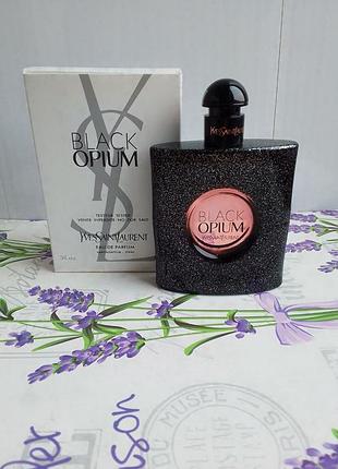 Yves saint laurent black opium парфюма 90 мл блек опиум ив сен лорен пив сен лорен парфюм демонстрационный подарок женский парфюм женский