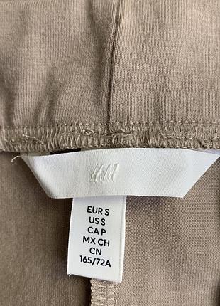 H&m стильна трикотажна спідниця -максі 7