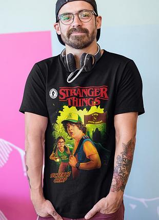 Футболка loys унисекс stranger things (science camp) черный xl