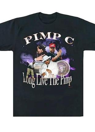 Футболка loys повсякденна pimp c the long live the pimp vintage look t-shirt xl