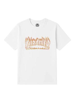 Футболка loys хлопковая с принтом thrasher трешер sk8 art.013 s