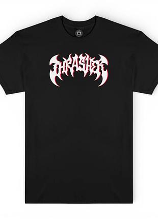 Футболка loys thrasher heavy meta black xs