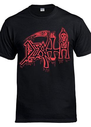 Футболка loys death life will never last черный xs