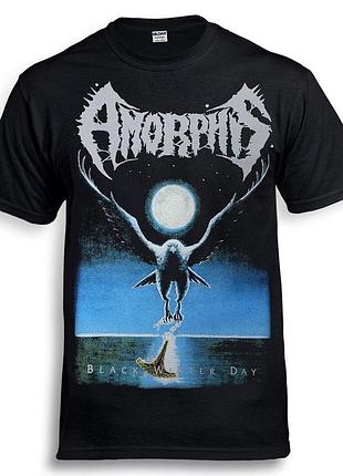 Футболка loys amorphis "black winter day" черный xs