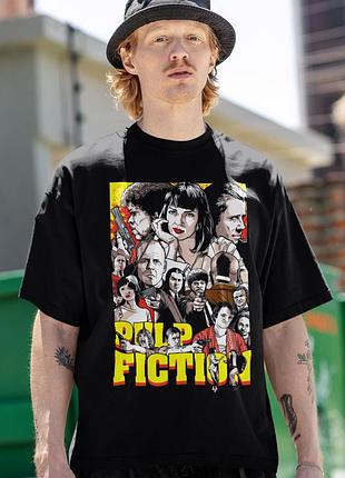 Футболка loys унисекс pulp fiction (poster by joshua budich) черный xs