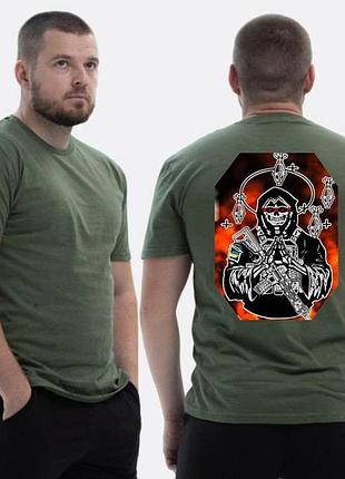 Футболка loys зсу з принтом sunset goons віра в удачу вогонь скелет міни l