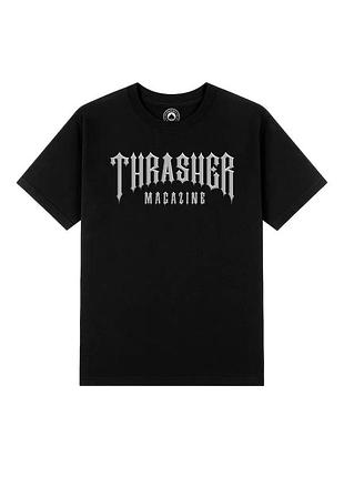 Футболка loys хлопковая с принтом thrasher трешер sk8 art.002 s