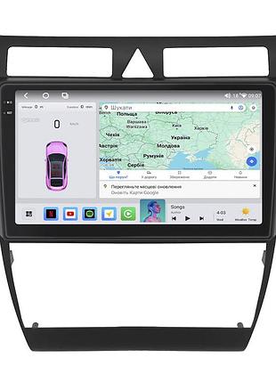 Штатная магнитола lesko для audi a6 ii (c5) 1997-2001 экран 9" 4/64 qled carplay 4g wi-fi gps 360 prime