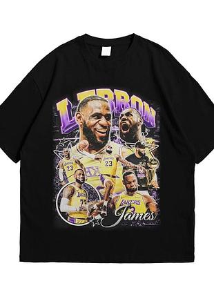 Футболка loys с принтом lebron james черный m