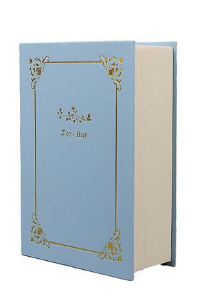 Шкатулка книга casegrace sp-01115 органайзер для хранения ювелирных изделий blue