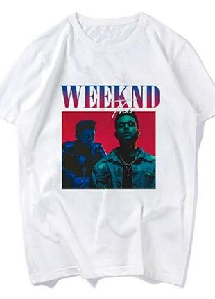 Повседневная футболка loys the weeknd vintage look tee xl