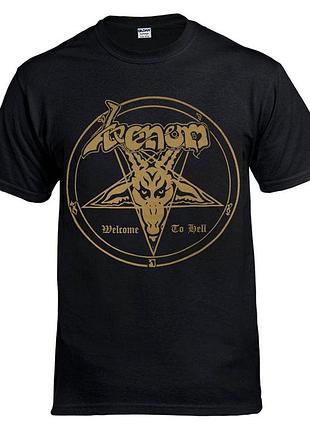 Футболка loys venom welcome to hell черный m