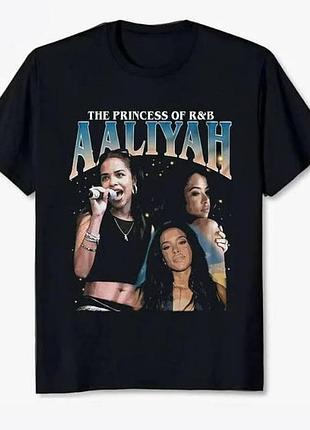 Футболка loys повсякденна aaliyah vintage style t-shirt xs