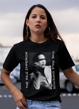 Футболка loys marilyn manson (the pale emperor) черный xl