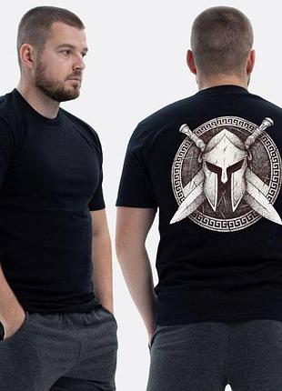 Футболка loys зсу з принтом гладіатор щит xxl