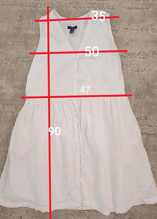 Платье из прошвы gap 10