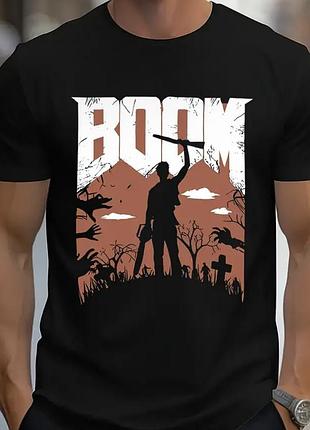 Вулична футболка loys з принтом boom xl