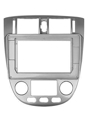 Переходная рамка buick excelle 2004-2006 chevrolet lacetti 2004-2013 nubira 2004-2008 ас (6584) 10.1" silver