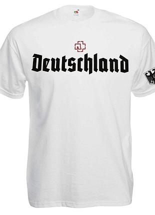 Футболка loys rammstein deutschland белый xl