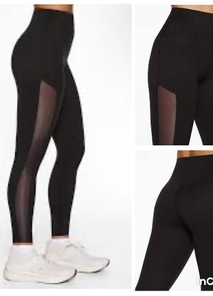 Oysho оригінал! легінси до щиколотки  compressive basic розмір s. нові без бірки леггинсы oysho mesh perfect- adapt high-rise