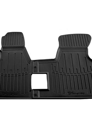 Передние резиновые коврики stingray 3d (2 шт) для volkswagen t4 transporter 1990-2003 гг