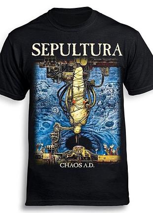 Футболка loys sepultura - chaos a.d.-2 черный xl